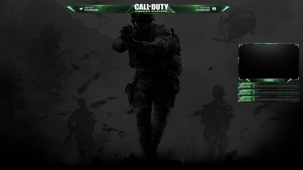 COD Modern Warfare remastered Twitch Package