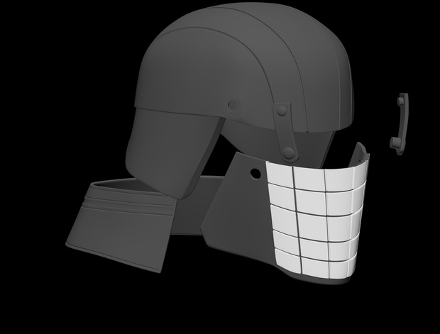 Knights of Ren - Grenade Face Helmet