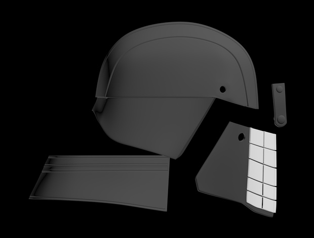 Knights of Ren - Grenade Face Helmet