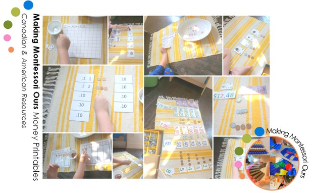 Montessori Currency Learning Printable Package