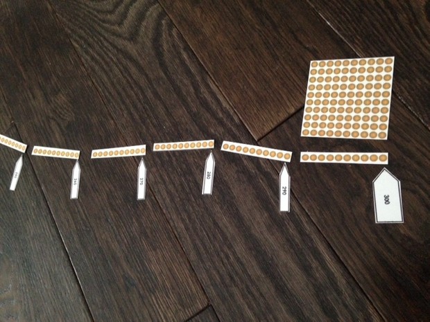 Montessori Bead Cabinet