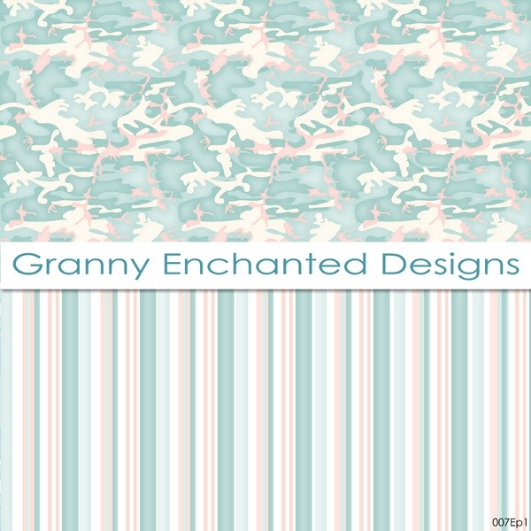Soft Beach: 12 Digital Papers– in Teal, Blue, White, and Blush Patterns (007p1)