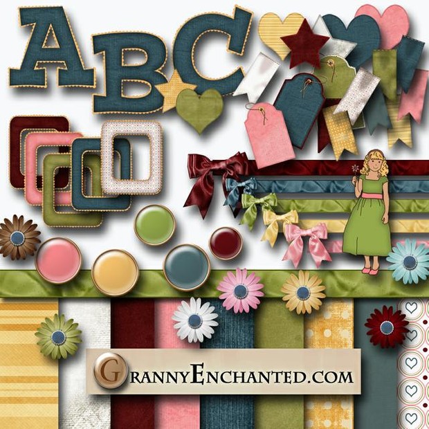Granny Enchanted's Denim Dreams - Kit 41
