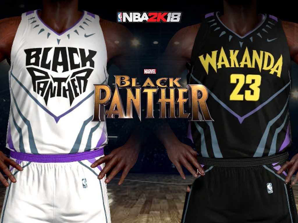 lebron wakanda jersey