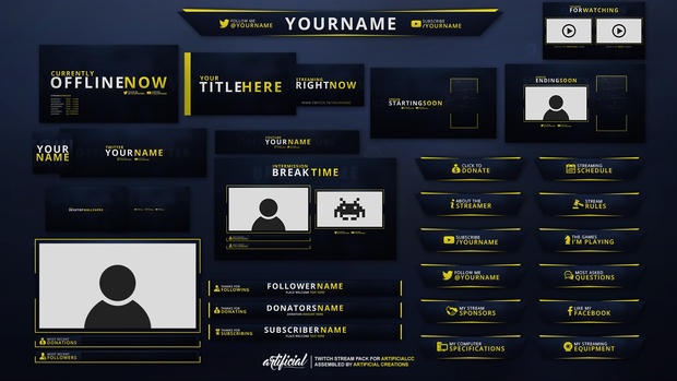 6K Complete Rebrand Pack | Complete Twitch Pack