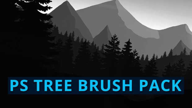 Tree Brushes Pack #1 | Photoshop Resources
