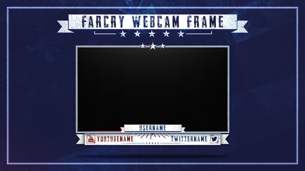 Farcry 5 | Twitch Webcam Template
