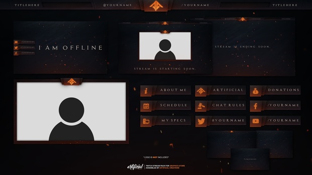 RPG Inspired | Complete Twitch Pack