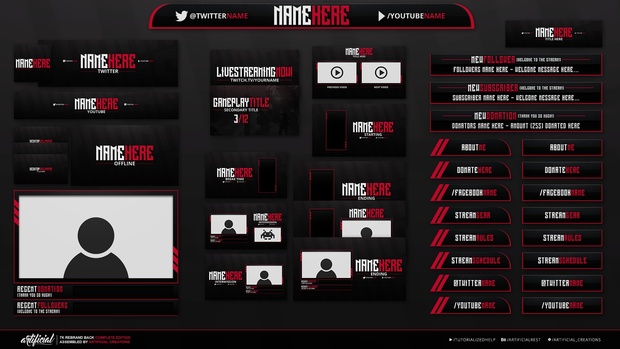 7K Complete Rebrand Pack | Complete Twitch Pack