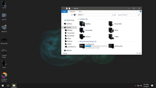 HUD Machine Slate Blue IconPack