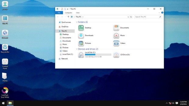 Soul White IconPack