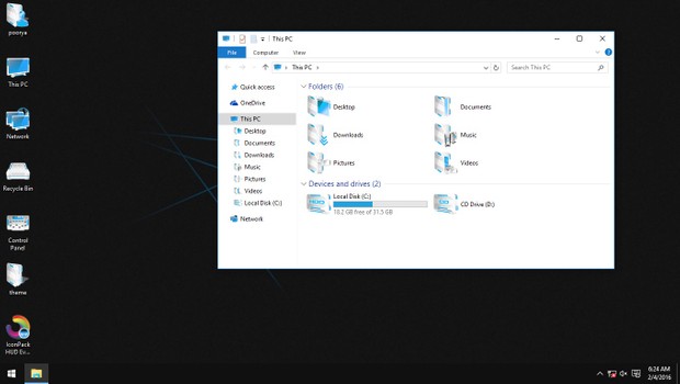 HUD Blue Light Evolution IconPack