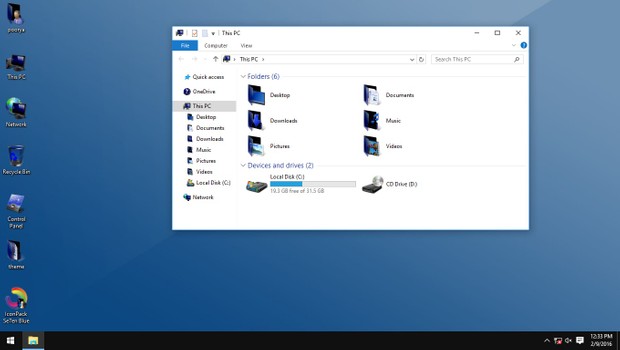 Se7en Blue IconPack