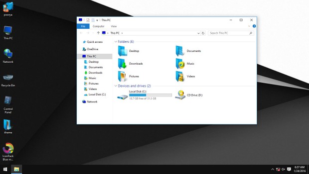 Blue memory2 IconPack