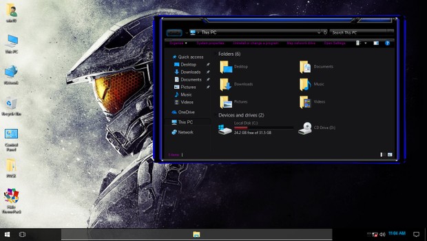 Halo ThemePack for Win 7/10RS2