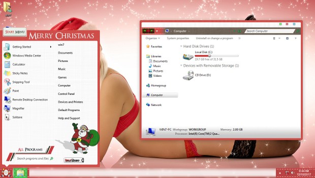 Christmas ThemePack for Win 7/8.1/10RS3