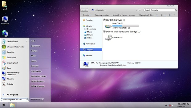 Mac OSX Leopard ThemePack for Win 7/8.1/10RS3