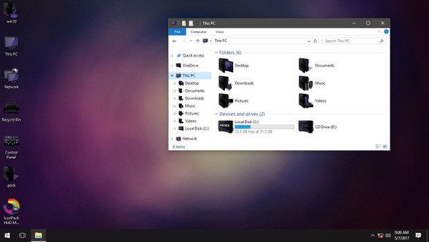 HUD Machine Purple IconPack