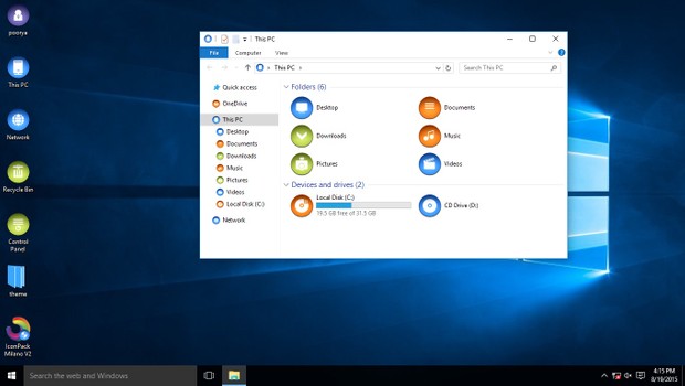 Milano V2 IconPack
