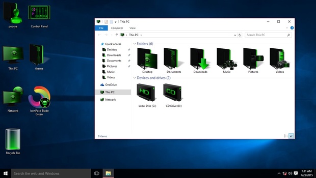 Blade Green IconPack