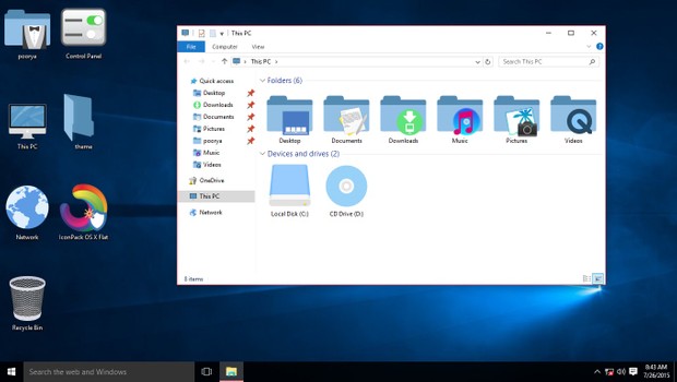 OS X Flat IconPack