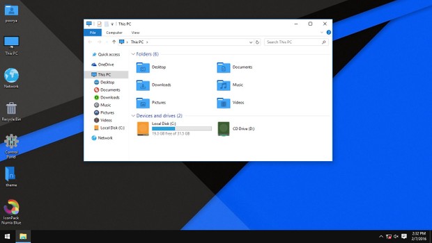 Numix Blue IconPack