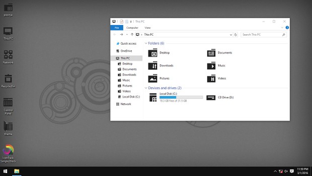 Simple Black IconPack