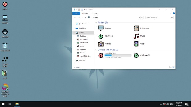 W10Strich Color IconPack