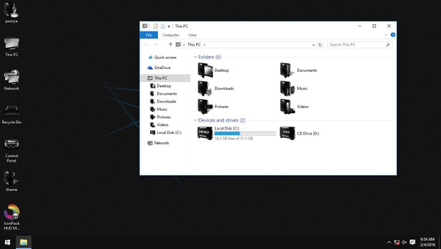 HUD Machine Black and White IconPack