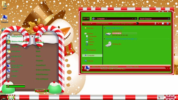 Christmas Magic ThemePack for Win 7