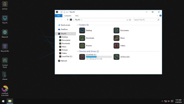 iLine Dark IconPack