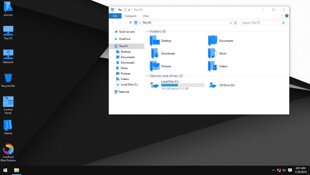 Blue Passion IconPack