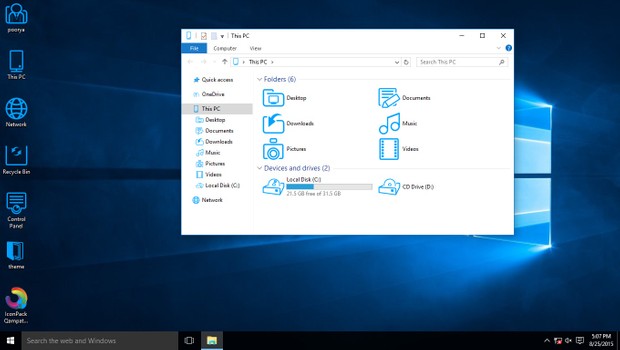 Qampatyk Blue IconPack