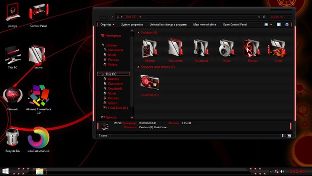 Alienred IconPack