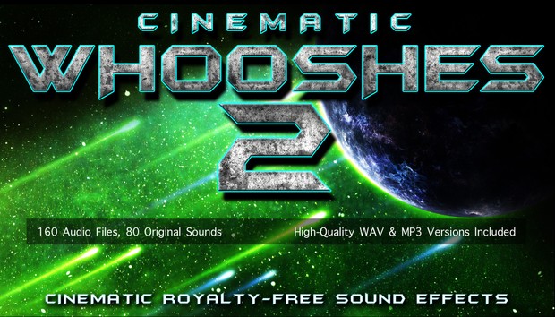 CINEMATIC WHOOSHES 2 - Movie Trailer Swoosh and Whoosh Transition Sound Effects