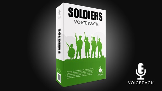 SOLDIER VOICES - Royalty Free Voice SFX Pack