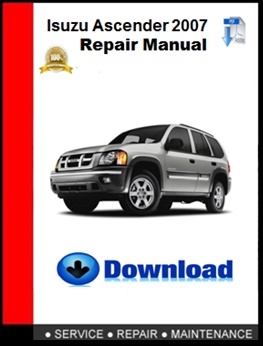 Isuzu Ascender 2007 Repair Manual