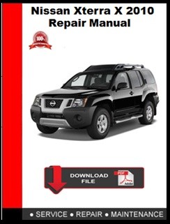Nissan Xterra X 2010 Repair Manual