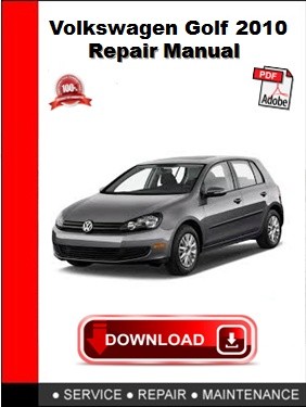 Volkswagen Golf 2010 Repair Manual