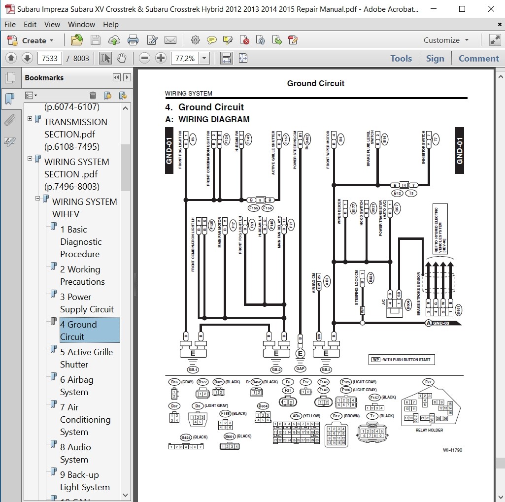 Xv Crosstrek Wiring Diagram