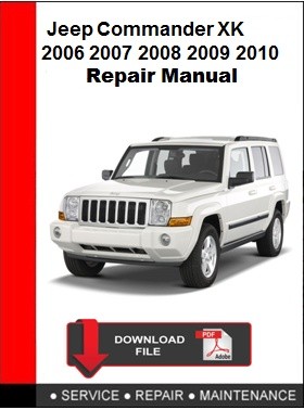 Jeep Commander Repair Manual Download