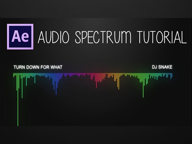 After Effects: Audio Spectrum Tutorial