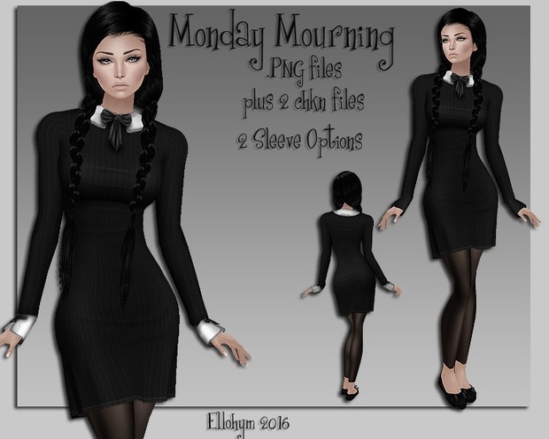 Ellohym - Monday Mourning - PNG and Chkn Files