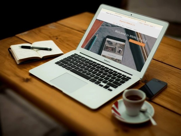 BlogrCart MNMLUS (COMPLIMENTARY v2.0) Premade Blogger Blog & Store Theme/Template with Shopping Cart