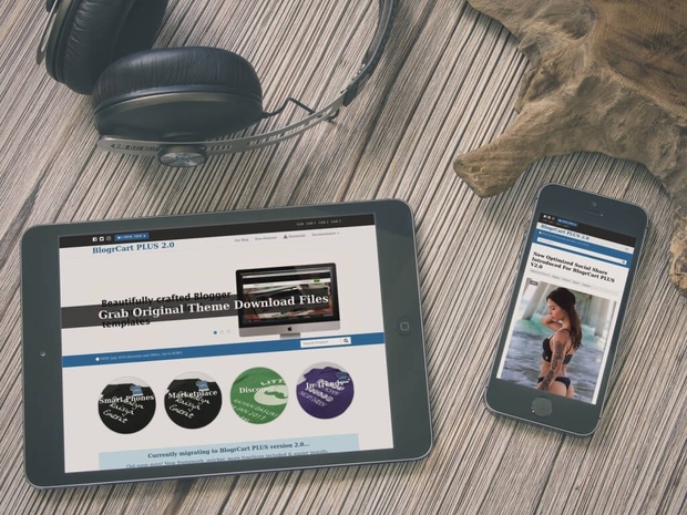 BlogrCart PLUS (v2.0) Free Blog Theme Setup Online Store on Blogger With Shopping Cart
