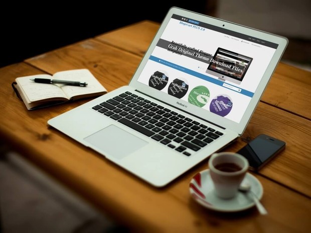 BlogrCart PLUS (Complimentary v2.0) E-Commerce Pre-Made Blogger Template No Attribution Links