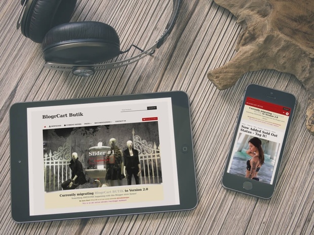BlogrCart BUTIK (v2.0) Free Responsive Blogger Store Theme/Template for Blogspot