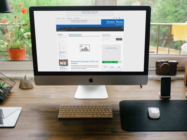 NEWS TWOS (PRO) - Responsive Easy News & Mag Styled Blogger Blogspot Template/Theme (License)