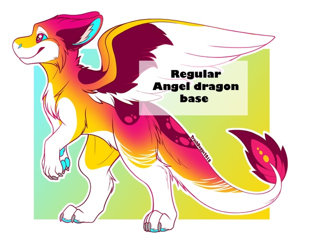 Regular angel dragon base