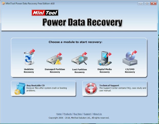 Original License Mini Tool Power Data Recovery 6.8 Lifetime Activation